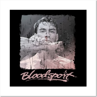 Retro Bloodsport Posters and Art